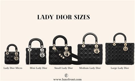 dior lady large|Lady Dior small dimension.